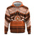Personalised Tonga Tailulu College Zip Hoodie Polynesian Ngatu Tribal