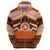 Personalised Tonga Tailulu College Zip Hoodie Polynesian Ngatu Tribal