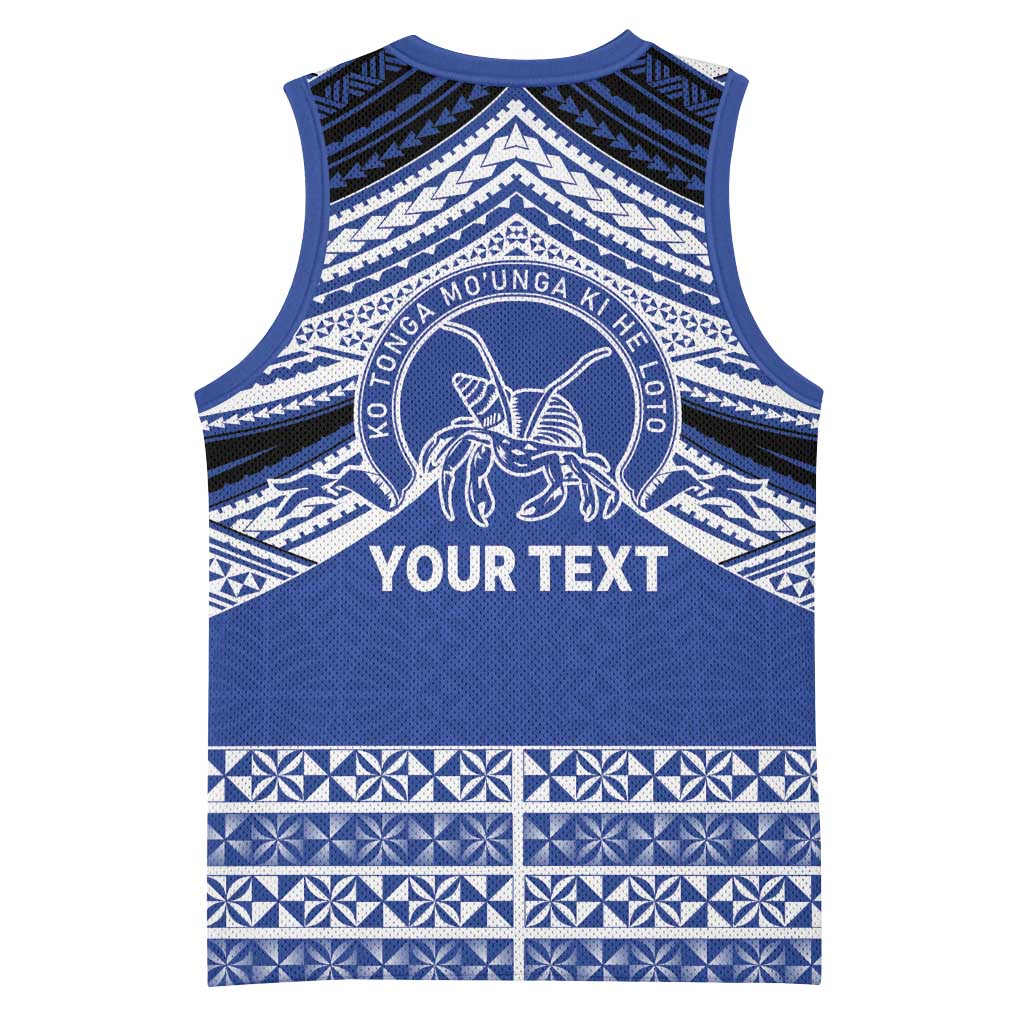 Personalised Tonga Taufa'ahau Pilolevu College Basketball Jersey Polynesian Ngatu Tribal LT9 - Polynesian Pride