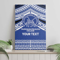 Personalised Tonga Taufa'ahau Pilolevu College Canvas Wall Art Polynesian Ngatu Tribal LT9 - Polynesian Pride