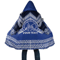 Personalised Tonga Taufa'ahau Pilolevu College Cloak Polynesian Ngatu Tribal LT9 Unisex Blue - Polynesian Pride
