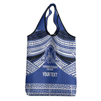 Personalised Tonga Taufa'ahau Pilolevu College Grocery Bag Polynesian Ngatu Tribal LT9 - Polynesian Pride