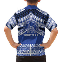Personalised Tonga Taufa'ahau Pilolevu College Hawaiian Shirt Polynesian Ngatu Tribal LT9 - Polynesian Pride