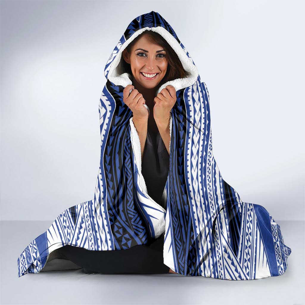 Personalised Tonga Taufa'ahau Pilolevu College Hooded Blanket Polynesian Ngatu Tribal LT9 - Polynesian Pride