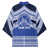 Personalised Tonga Taufa'ahau Pilolevu College Kimono Polynesian Ngatu Tribal LT9 - Polynesian Pride