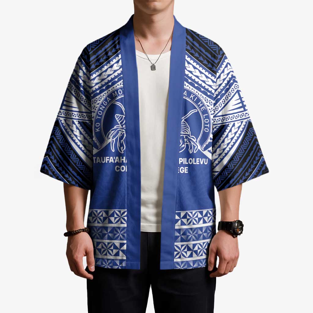 Personalised Tonga Taufa'ahau Pilolevu College Kimono Polynesian Ngatu Tribal LT9 - Polynesian Pride