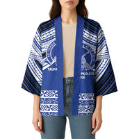 Personalised Tonga Taufa'ahau Pilolevu College Kimono Polynesian Ngatu Tribal LT9 - Polynesian Pride