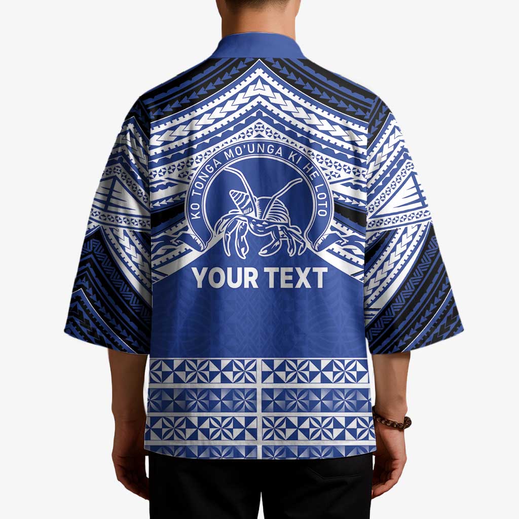 Personalised Tonga Taufa'ahau Pilolevu College Kimono Polynesian Ngatu Tribal LT9 - Polynesian Pride