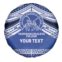 Personalised Tonga Taufa'ahau Pilolevu College Spare Tire Cover Polynesian Ngatu Tribal LT9 - Polynesian Pride
