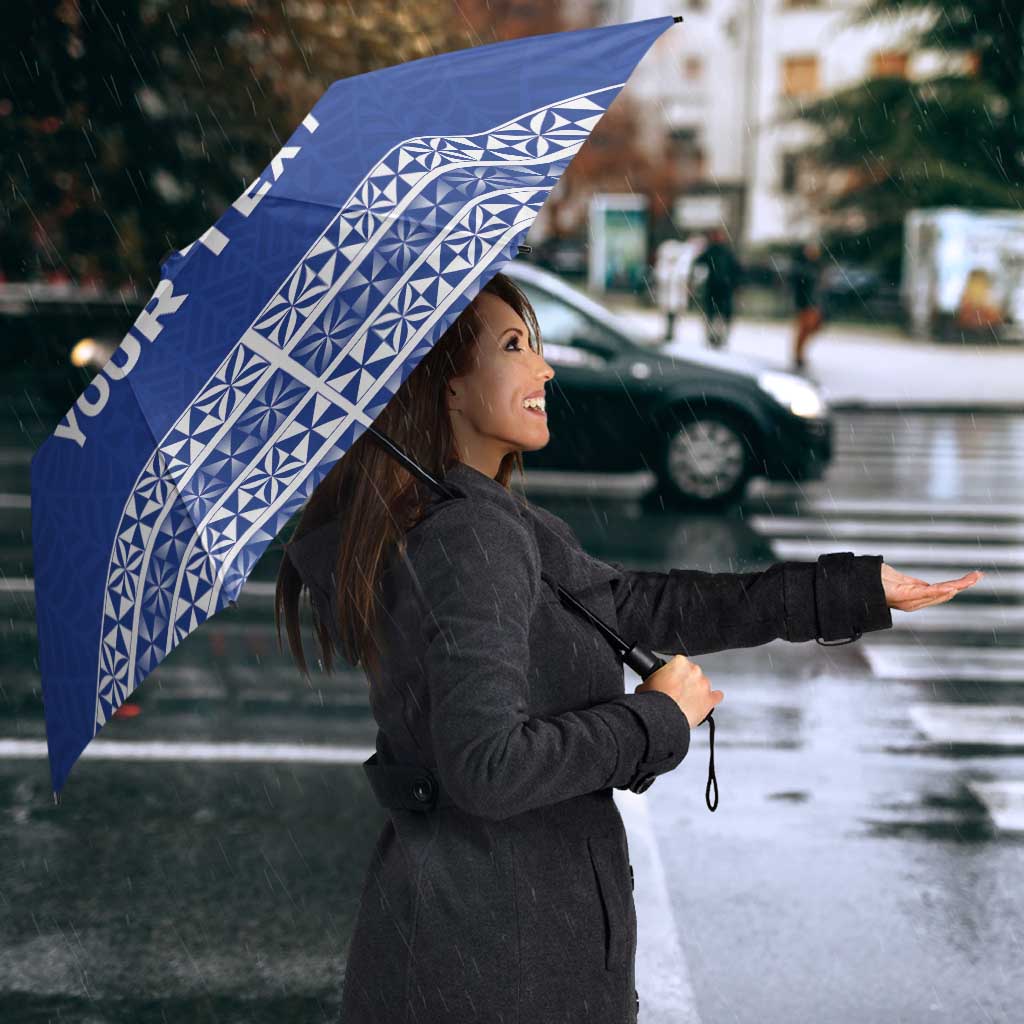 Personalised Tonga Taufa'ahau Pilolevu College Umbrella Polynesian Ngatu Tribal LT9 - Polynesian Pride