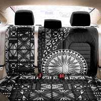 Black Tongan Ngatu Fonulei Pattern Back Car Seat Cover