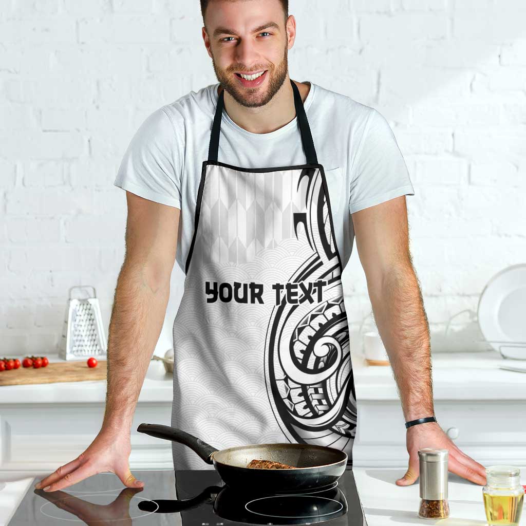 Hawaii and Japanese Culture Personalised Apron With Polynesian Tribal Tattoo Style LT9 - Polynesian Pride