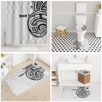 Hawaii and Japanese Culture Personalised Bathroom Set With Polynesian Tribal Tattoo Style - Polynesian Pride