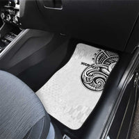 Hawaii and Japanese Culture Personalised Car Mats With Polynesian Tribal Tattoo Style