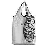 Hawaii and Japanese Culture Personalised Grocery Bag With Polynesian Tribal Tattoo Style LT9 - Polynesian Pride