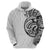 Hawaii and Japanese Culture Personalised Zip Hoodie With Polynesian Tribal Tattoo Style