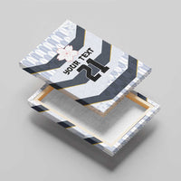 Japan Pacific Rugby 2022-23 Custom Canvas Wall Art Black Sakura Japanese Wave Pattern LT9 - Polynesian Pride