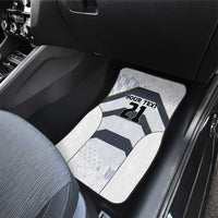 Japan Pacific Rugby 2022-23 Custom Car Mats Black Sakura Japanese Wave Pattern LT9 - Polynesian Pride