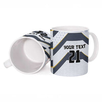 Japan Pacific Rugby 2022-23 Custom Ceramic Mug Black Sakura Japanese Wave Pattern LT9 - Polynesian Pride