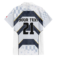 Japan Pacific Rugby 2022-23 Custom Hawaiian Shirt Black Sakura Japanese Wave Pattern LT9 - Polynesian Pride