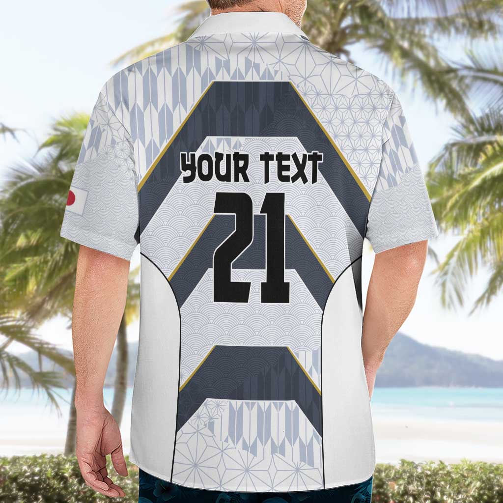 Japan Pacific Rugby 2022-23 Custom Hawaiian Shirt Black Sakura Japanese Wave Pattern LT9 - Polynesian Pride