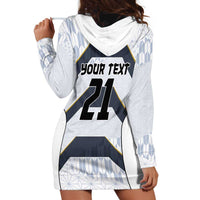 Japan Pacific Rugby 2022-23 Custom Hoodie Dress Black Sakura Japanese Wave Pattern