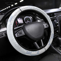 Japan Pacific Rugby 2022-23 Steering Wheel Cover Black Sakura Japanese Wave Pattern LT9 Universal Fit Black - Polynesian Pride