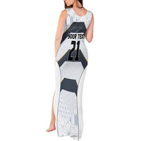 Japan Pacific Rugby 2022-23 Custom Tank Maxi Dress Black Sakura Japanese Wave Pattern