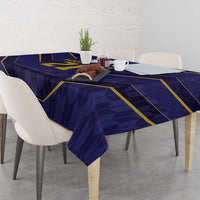 Japan Pacific Rugby 2022-23 Custom Tablecloth Blue Sakura Japanese Wave Pattern LT9 - Polynesian Pride