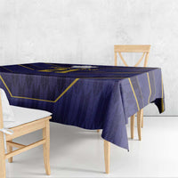 Japan Pacific Rugby 2022-23 Custom Tablecloth Blue Sakura Japanese Wave Pattern LT9 - Polynesian Pride