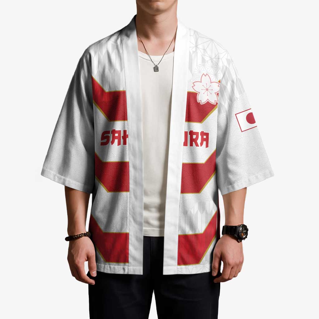 Japan Pacific Rugby 2022-23 Custom Kimono Red Sakura Japanese Wave Pattern LT9 - Polynesian Pride
