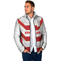 Japan Pacific Rugby 2022-23 Custom Padded Jacket Red Sakura Japanese Wave Pattern LT9 - Polynesian Pride