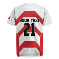 Japan Pacific Rugby 2022-23 Custom Rugby Jersey Red Sakura Japanese Wave Pattern LT9 - Polynesian Pride
