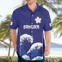 Japan Pacific Rugby Custom Hawaiian Shirt Go Sakura Japanese Wave Pattern LT9 - Polynesian Pride