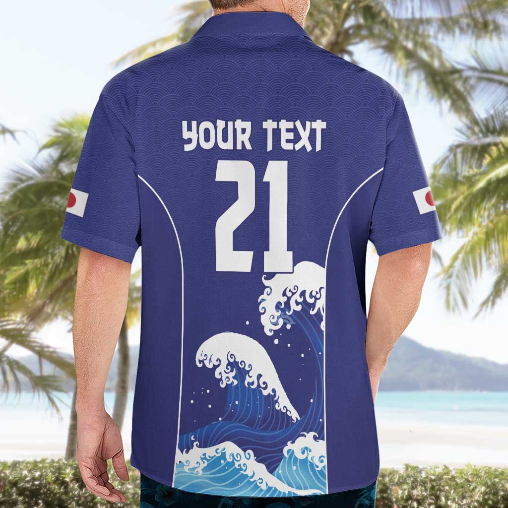 Japan Pacific Rugby Custom Hawaiian Shirt Go Sakura Japanese Wave Pattern LT9 - Polynesian Pride