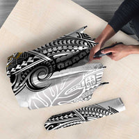 Japanese Samurai Warrior Umbrella White Polynesian Tattoo Style LT9 - Polynesian Pride