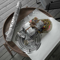 Japanese Samurai Warrior Wrapping Paper White Polynesian Tattoo Style LT9 - Polynesian Pride