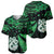 Custom Maori Baseball Jersey Matariki Stars Manaia with Paua Shell - Green LT9 - Polynesian Pride