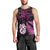 Custom New Zealand Men Tank Top Matariki NZ Manaia with Paua Shell - Pink LT9 - Polynesian Pride