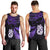 New Zealand Men Tank Top Matariki NZ Manaia with Paua Shell - Purple LT9 - Polynesian Pride