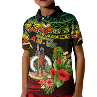 Vanuatu Islands Kid Polo Shirt Proud To Be A Ni-Van LT9 Kid Reggae - Polynesian Pride