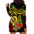 Custom Vanuatu Islands Hoodie Dress Proud To Be A Ni-Van LT9 - Polynesian Pride