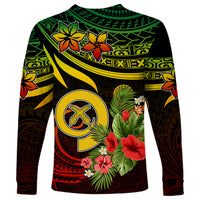 Custom Vanuatu Islands Long Sleeve Shirt Proud To Be A Ni-Van LT9 - Polynesian Pride