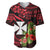 Custom Wallis and Futuna Baseball Jersey Happy Territory Day LT9 Red - Polynesian Pride