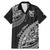 Fiji Rugby Family Matching Mermaid Dress and Hawaiian Shirt Kaiviti Fijian Tribal World Cup Black LT9 Dad's Shirt - Short Sleeve Black - Polynesian Pride