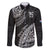 Fiji Rugby Family Matching Mermaid Dress and Hawaiian Shirt Kaiviti Fijian Tribal World Cup Black LT9 Dad's Shirt - Long Sleeve Black - Polynesian Pride