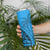 Blue Fiji Rugby Skinny Tumbler Kaiviti Fijian Tribal World Cup