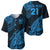 Custom Fiji Rugby Baseball Jersey Kaiviti Fijian Tribal World Cup Blue No2 LT9 - Polynesian Pride