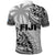Fiji Rugby Polo Shirt Kaiviti Fijian Tribal World Cup White LT9 - Polynesian Pride