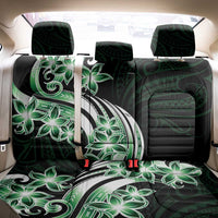 Plumeria Tribal Tattoo Back Car Seat Cover Green Polynesian Pattern LT9 - Polynesian Pride